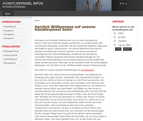 Künstlerpinsel