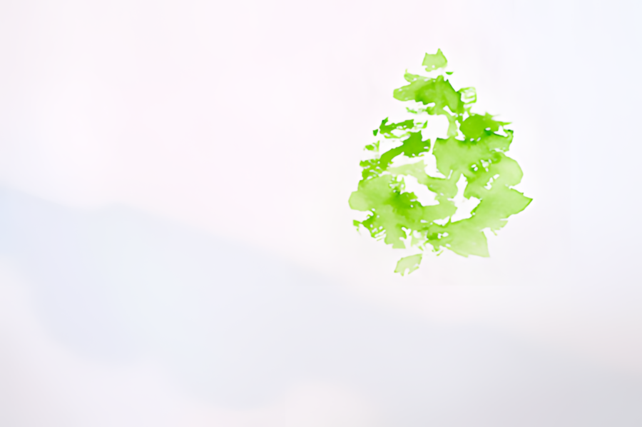 Baum in Aquarell malen 1. Methode Teil1