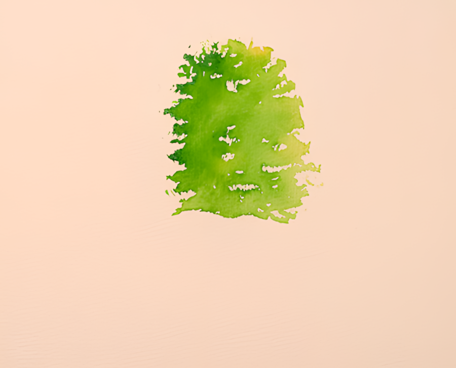 Baum in Aquarell malen 3. Methode Teil 1