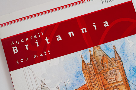 Aquarellpapier Brittania von Hahnemühle