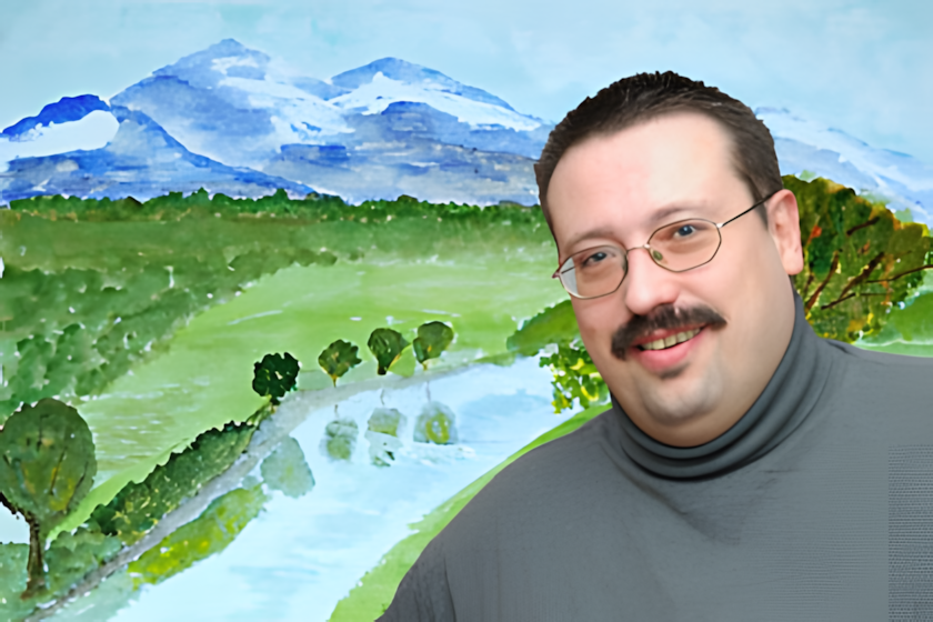 Portrait Aquarellmaler Udo Braun