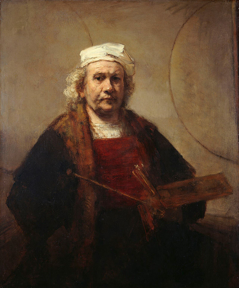 Rembrandt Selbstporträt, 1660, Kenwood House in London
