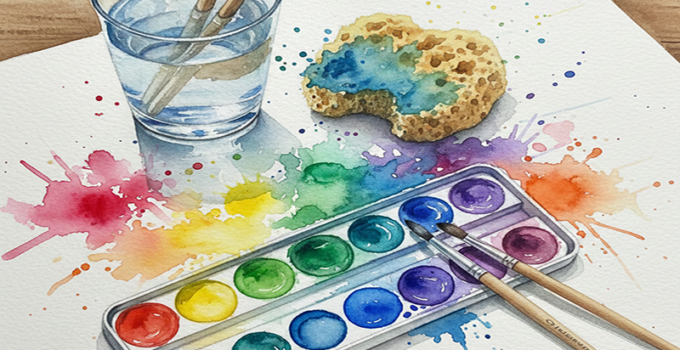 Grundwissen über die Aquarellmalerei