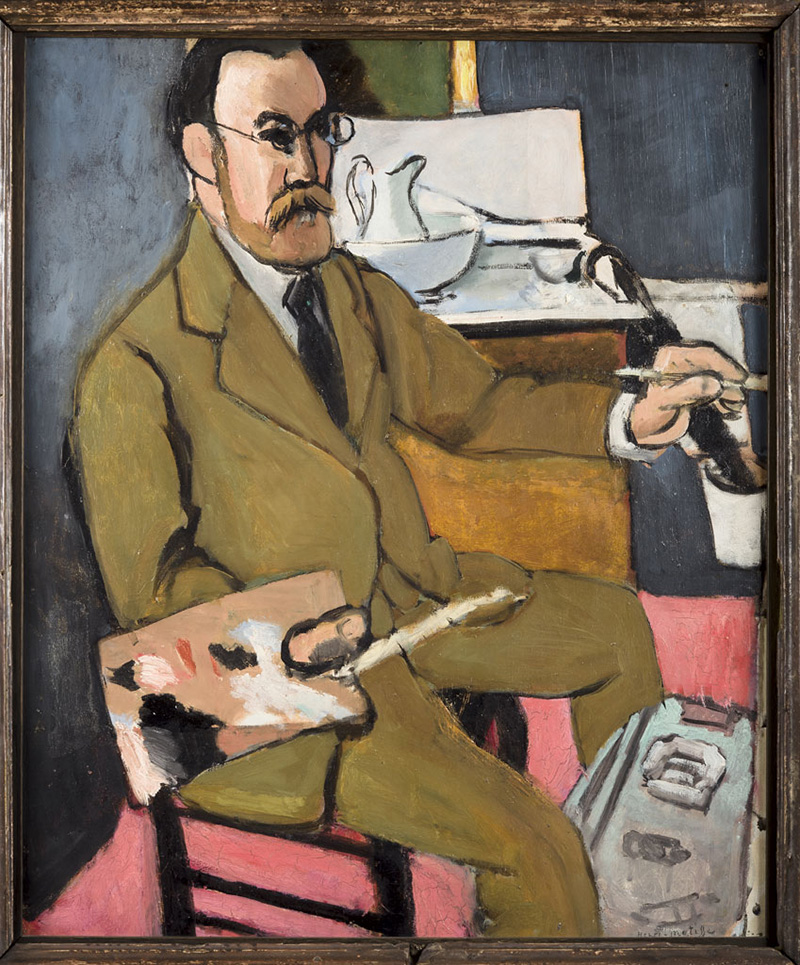 Selbstportrait Henri Matisse 1918
