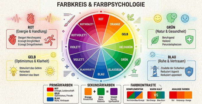 Farbpsychologie im Gemälde – Wie du starke Gefühle mit deiner Malerei steuerst