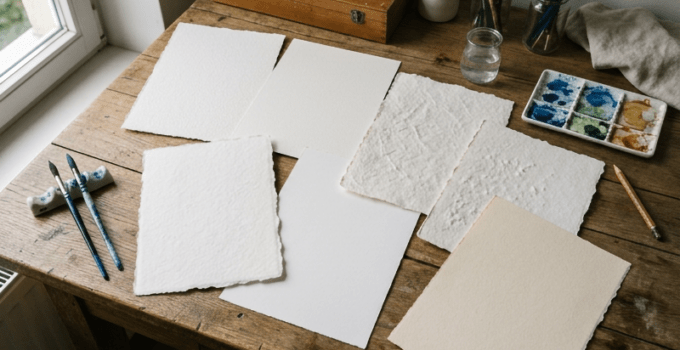 Aquarellpapier richtig auswählen