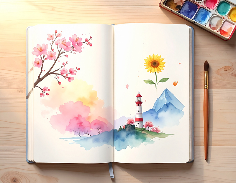 Aquarell malen Ideen