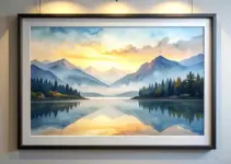 Aquarellbild
