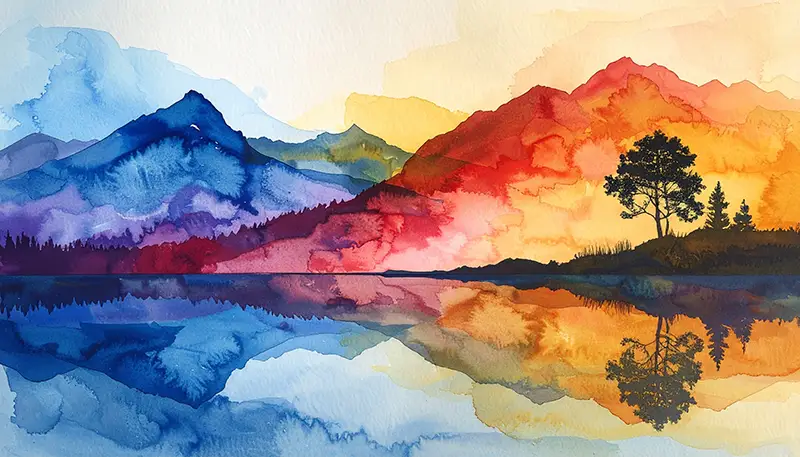 Aquarellmalerei