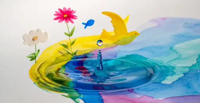 Wasserfarben malen lernen: Techniken und erste Übungen